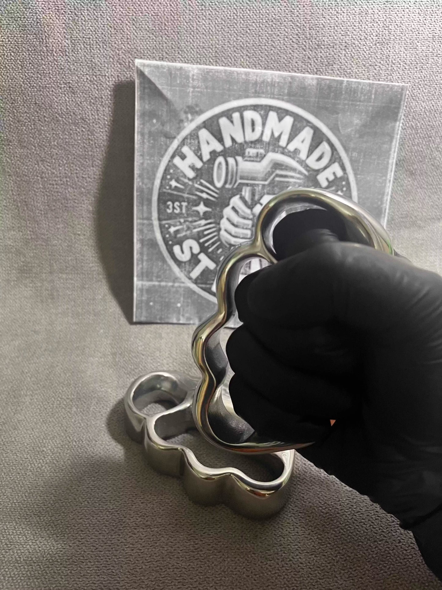 4-Finger Anti-explosionStainless Steel Self-defenseKnuckle Duster EDC