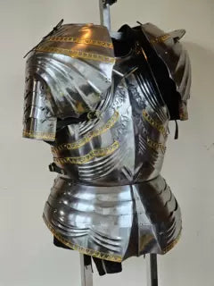 European Archduke Gothic Breastplate and Shoulder Armor Set