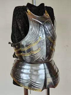 European Archduke Gothic Breastplate and Shoulder Armor Set